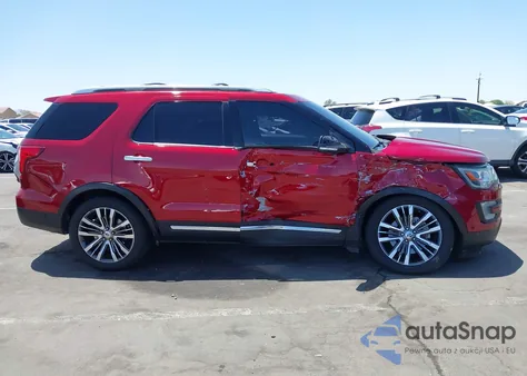 2016 Ford Explorer Platinum из США, поврежденный, VIN 1FM5K8HT9GGC72282